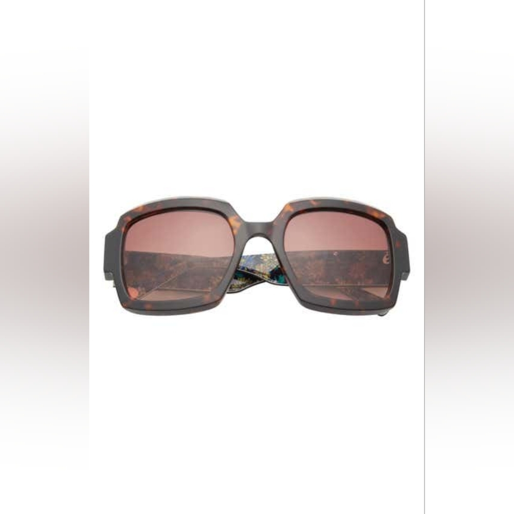 Ted Baker London 55mm Square Sunglasses One Size, TORTOISE